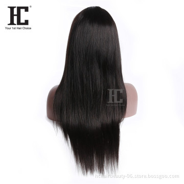 High Quality Human Hair Wigs 360 lace front Wig Brazilian Human Hair Cuticle Aligned Baby Hair Straight 360Lace Frontal Wig